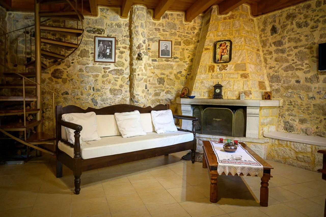 Traditional Stone Mezonete Krousonas  Exterior foto